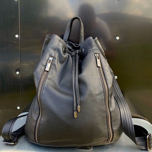 Neiman Marcus Handbags - Neiman Marcus Leather Backpack | Black